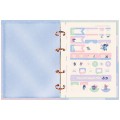 Foto ilustrativa Caderno Argolado Colegial Sem Lombo Stitch