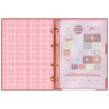Foto ilustrativa Caderno Argolado sem Lombo Milly