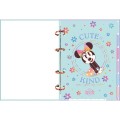 Foto ilustrativa Caderno Argolado sem Lombo Minnie Mouse