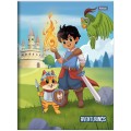 Foto ilustrativa Caderno Brochura e Brochurão Capa Dura Aventurinos