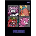 Foto ilustrativa Caderno Brochura e Brochurão Capa Dura Fortnite