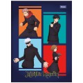 Foto ilustrativa Caderno Brochura e Brochurão Capa Dura Jujutsu Kaisen