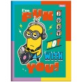 Foto ilustrativa Caderno Brochura e Brochurão Capa Dura Minions