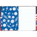 Foto ilustrativa Caderno Brochura e Brochurão Capa Dura Spacefly