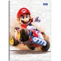 Foto ilustrativa Caderno Brochura e Brochurão Capa Dura Super Mario