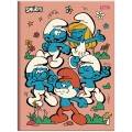 Foto ilustrativa Caderno Brochurão Capa Dura Costurado Smurfs