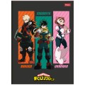 Foto ilustrativa Caderno Brochurão Capa Dura My Hero Academia