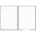 Foto ilustrativa Caderno Capa Dura 1/4 Espiral Lush