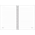 Foto ilustrativa Caderno Capa Dura 1/4 Espiral