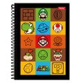 Foto ilustrativa Caderno Capa Dura 1/4 Espiral