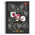 Foto ilustrativa Caderno Capa Dura 1/4 Espiral
