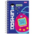 Foto ilustrativa Caderno Capa Dura 1/8 Espiral  Doshin