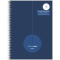 Foto ilustrativa Caderno Capa Dura Quadriculado ( 1 cm x 1 cm)