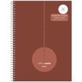 Foto ilustrativa Caderno Capa Dura Quadriculado ( 1 cm x 1 cm)