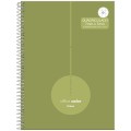 Foto ilustrativa Caderno Capa Dura Quadriculado ( 7 mm x 7 mm)