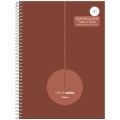 Foto ilustrativa Caderno Capa Dura Quadriculado ( 7 mm x 7 mm)