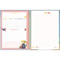 Foto ilustrativa Caderno Capa Dura Universitário  Stitch
