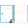 Foto ilustrativa Caderno Capa Dura Universitário  Stitch