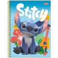 Foto ilustrativa Caderno Capa Dura Universitário  Stitch