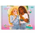 Foto ilustrativa Caderno Cartografia Besties