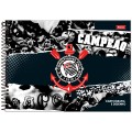 Foto ilustrativa Caderno Cartografia Capa Dura Corinthians