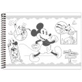 Foto ilustrativa Caderno Cartografia Capa Dura Mickey Mouse