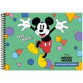 Foto ilustrativa Caderno Cartografia Capa Dura Mickey Mouse