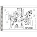 Foto ilustrativa Caderno Cartografia Capa Dura Minecraft