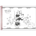Foto ilustrativa Caderno Cartografia Capa Dura Minnie Mouse