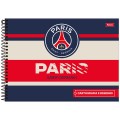 Foto ilustrativa Caderno Cartografia Capa Dura Paris Saint-Germain