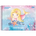 Foto ilustrativa Caderno Cartografia Capa Dura Sereia