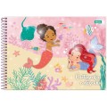 Foto ilustrativa Caderno Cartografia Capa Dura Sereia
