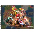 Foto ilustrativa Caderno Cartografia Capa Dura Super Mario