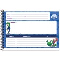 Foto ilustrativa Caderno Cartografia Capa Dura The Super Mario Galaxy Movie