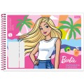 Foto ilustrativa Caderno Cartografia Capa Flexível Barbie