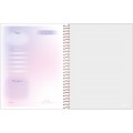 Foto ilustrativa Caderno College Capa Dura Blush