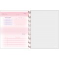 Foto ilustrativa Caderno College Capa Dura Blush
