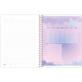 Foto ilustrativa Caderno College Capa Dura Cosmos