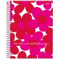 Foto ilustrativa Caderno College Capa Dura Pink Power