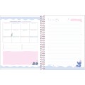 Foto ilustrativa Caderno College Capa Dura Stitch