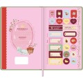 Foto ilustrativa Caderno Costurado Sem Pauta Milly