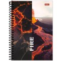 Foto ilustrativa Caderno Espiral 1/4 4 Elementos