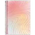 Foto ilustrativa Caderno Espiral 1/4 Capa Dura Blush