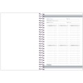 Foto ilustrativa Caderno Espiral 1/4 Capa Dura Stitch