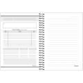 Foto ilustrativa Caderno Espiral 1/4  Cross Racing