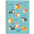 Foto ilustrativa Caderno Espiral 1/4 Feminino Cliff