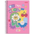 Foto ilustrativa Caderno Espiral 1/4 Joyful Mind
