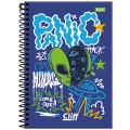 Foto ilustrativa Caderno Espiral 1/4 Masculino Cliff