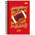 Foto ilustrativa Caderno Espiral 1/8 Masculino Cliff