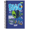 Foto ilustrativa Caderno Espiral 1/8 Masculino Cliff